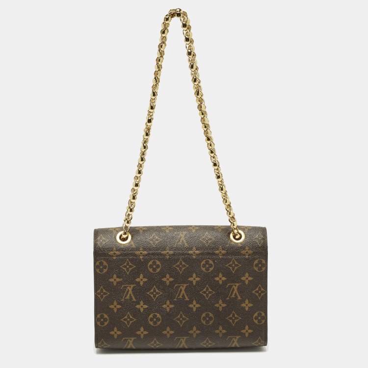 مملوكة مسبقًا Louis Vuitton Victoire Black Monogram Canvas Bag