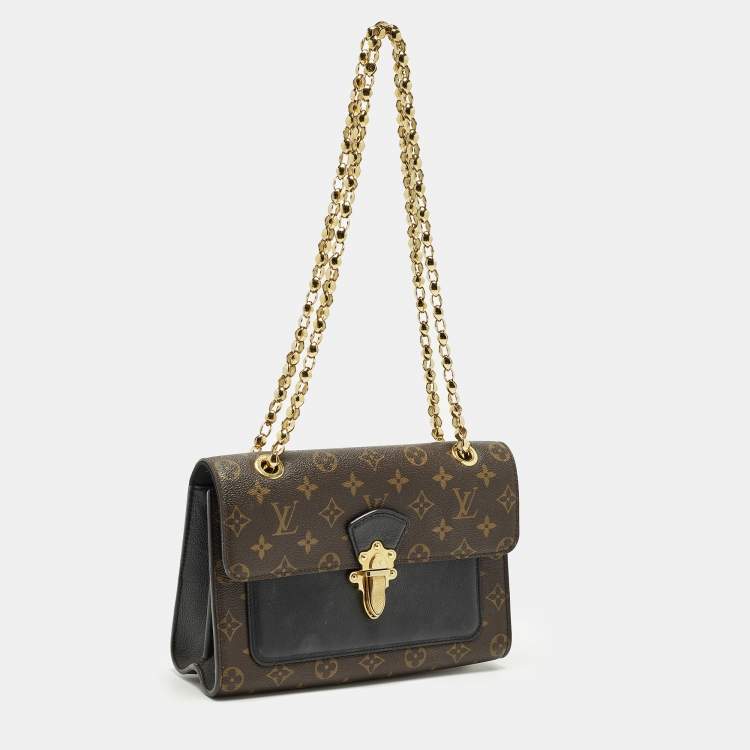 مملوكة مسبقًا Louis Vuitton Victoire Black Monogram Canvas Bag
