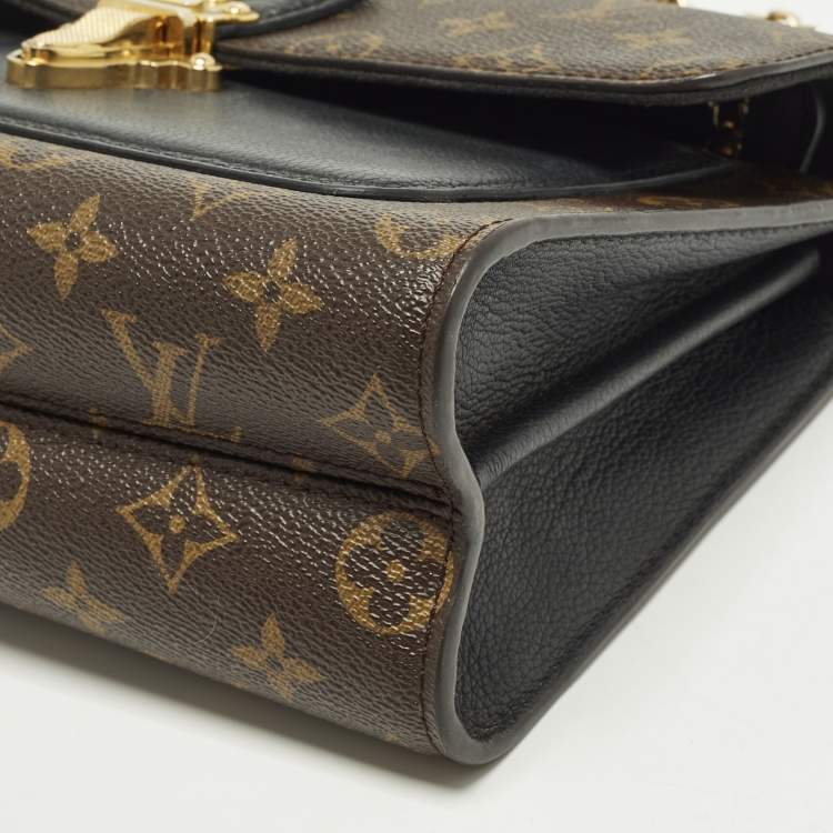 مملوكة مسبقًا Louis Vuitton Victoire Black Monogram Canvas Bag