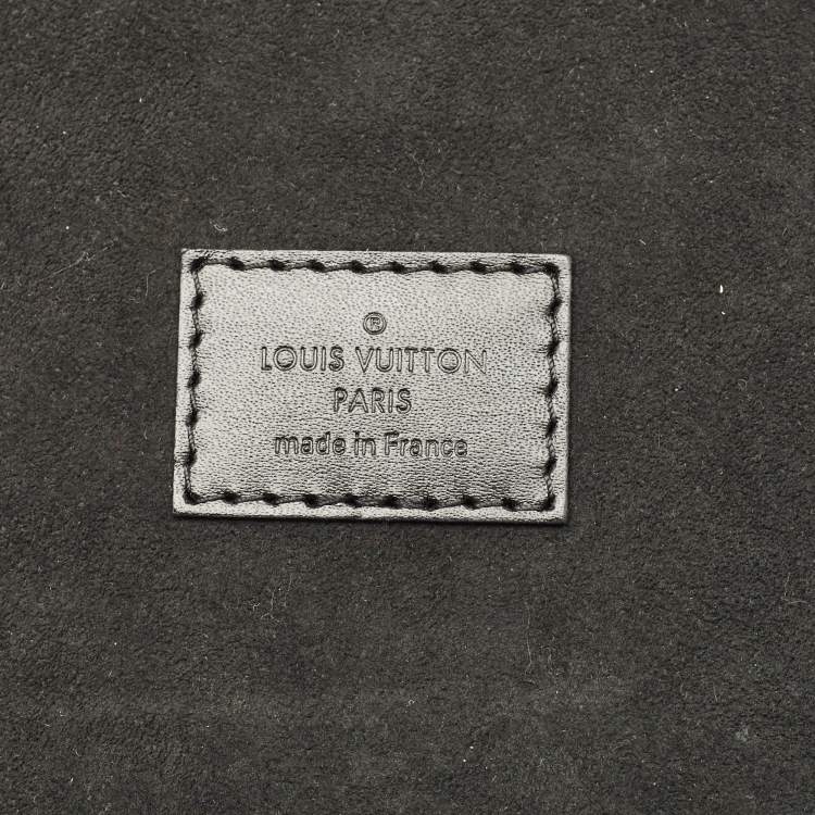 Pre Owned Louis Vuitton Cannes Black Magnetique Monogram Vernis Bag