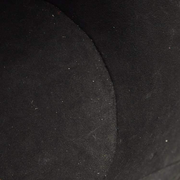 Pre Owned Louis Vuitton Cannes Black Magnetique Monogram Vernis Bag