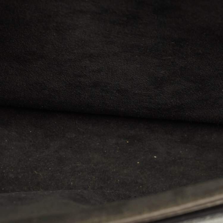 Pre Owned Louis Vuitton Victoire Black Monogram Canvas and Leather Shoulder Bag