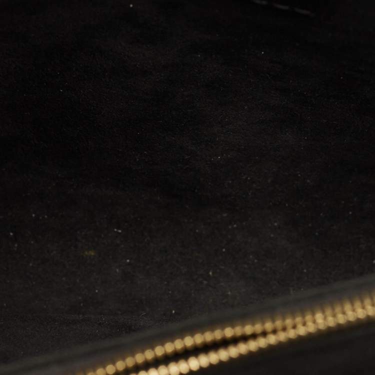 Pre Owned Louis Vuitton Victoire Black Monogram Canvas and Leather Shoulder Bag