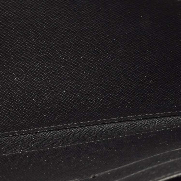 مملوكة مسبقًا Louis Vuitton Zippy Black Epi Leather Wallet