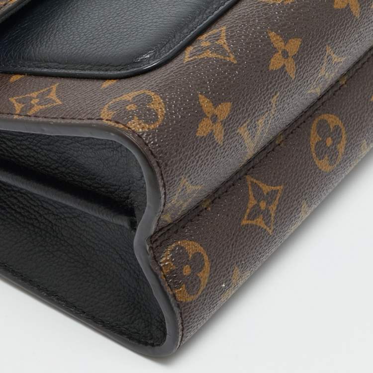 Pre Owned Louis Vuitton Victoire Black Monogram Canvas Bag