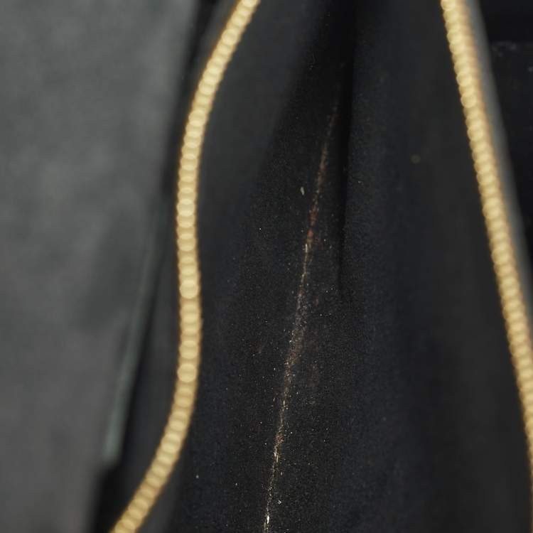 Pre Owned Louis Vuitton Victoire Black Monogram Canvas Bag