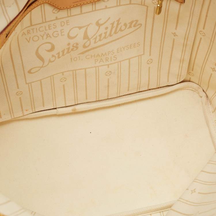 Pre Owned حقيبة لوي فيتون نيڤرفول كأنفاس دامير أزور MM