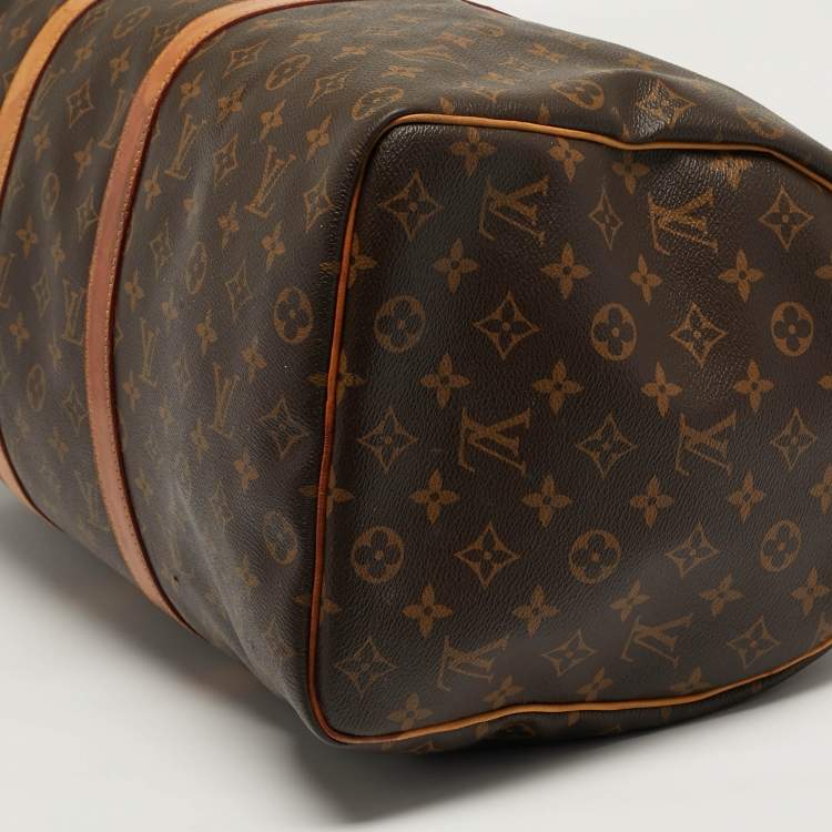 Pre Owned Louis Vuitton Keepall 50 Monogram Canvas Bag