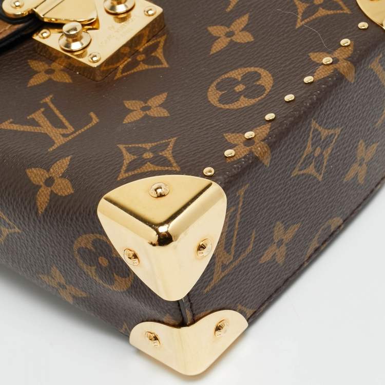 Pre Owned Louis Vuitton Camera Box Monogram Reverse Canvas Bag