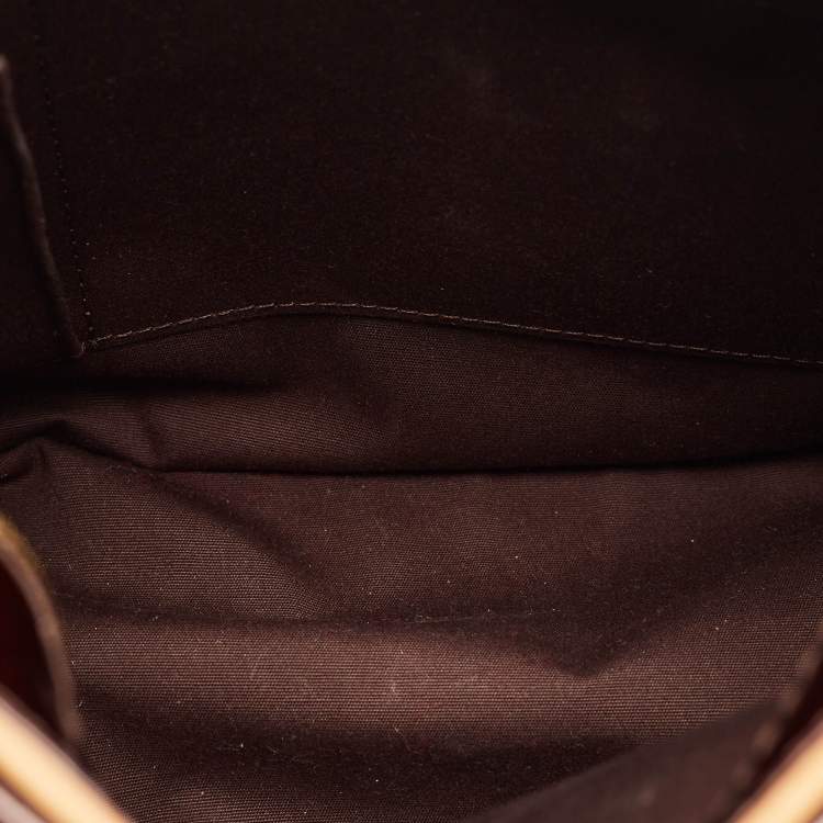 مملوكة مسبقًا Louis Vuitton Summit Drive Amarante Monogram Vernis Bag