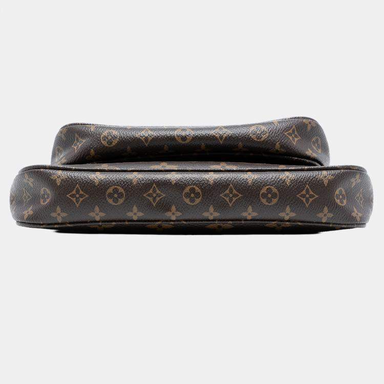 Pre Owned Louis Vuitton Brown Monogram Multi Pochette Accessoires