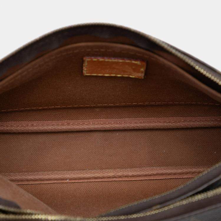 Pre Owned Louis Vuitton Brown Monogram Multi Pochette Accessoires