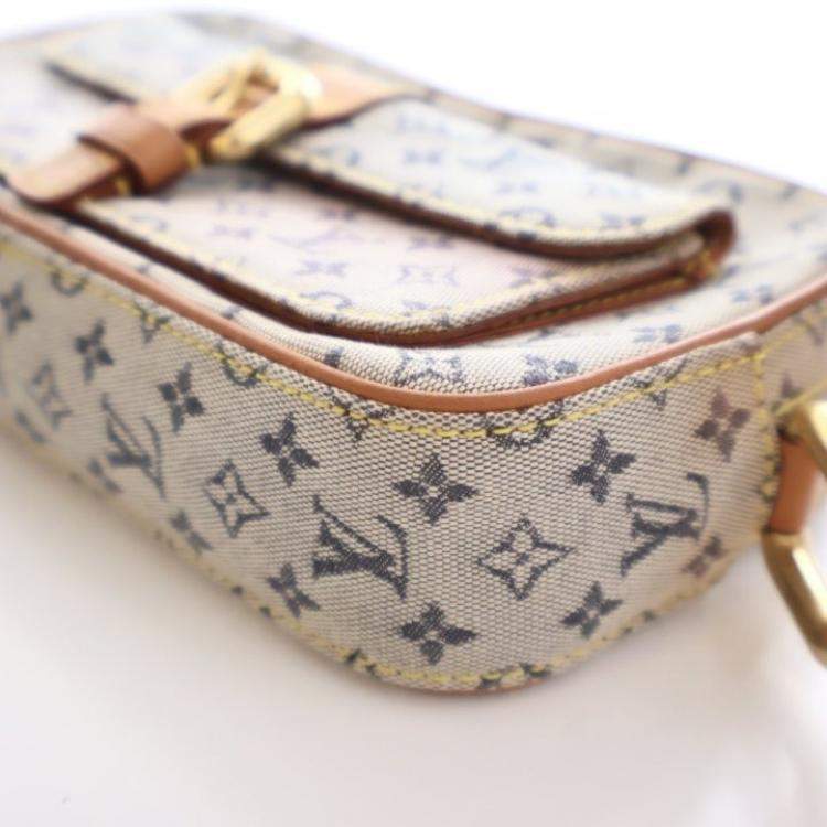 Pre Owned Louis Vuitton Vintage Beige/Brown Monogram Mini Lin Mini Juliet MM