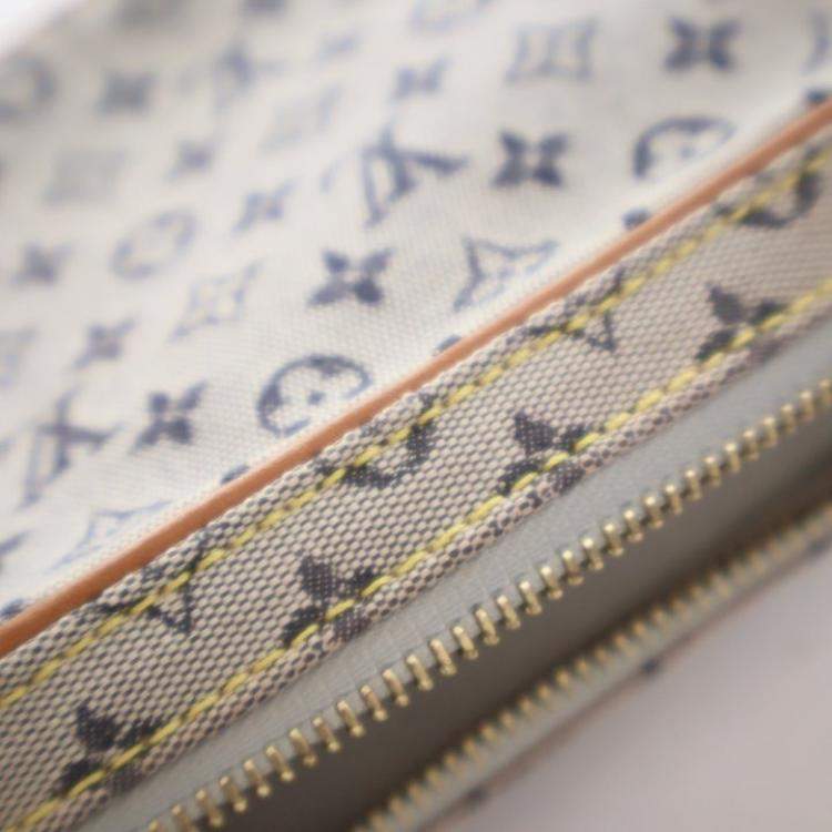 Pre Owned Louis Vuitton Vintage Beige/Brown Monogram Mini Lin Mini Juliet MM