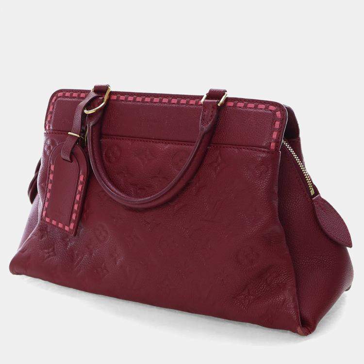 Pre Owned Louis Vuitton Burgundy Empriente Vosges PM