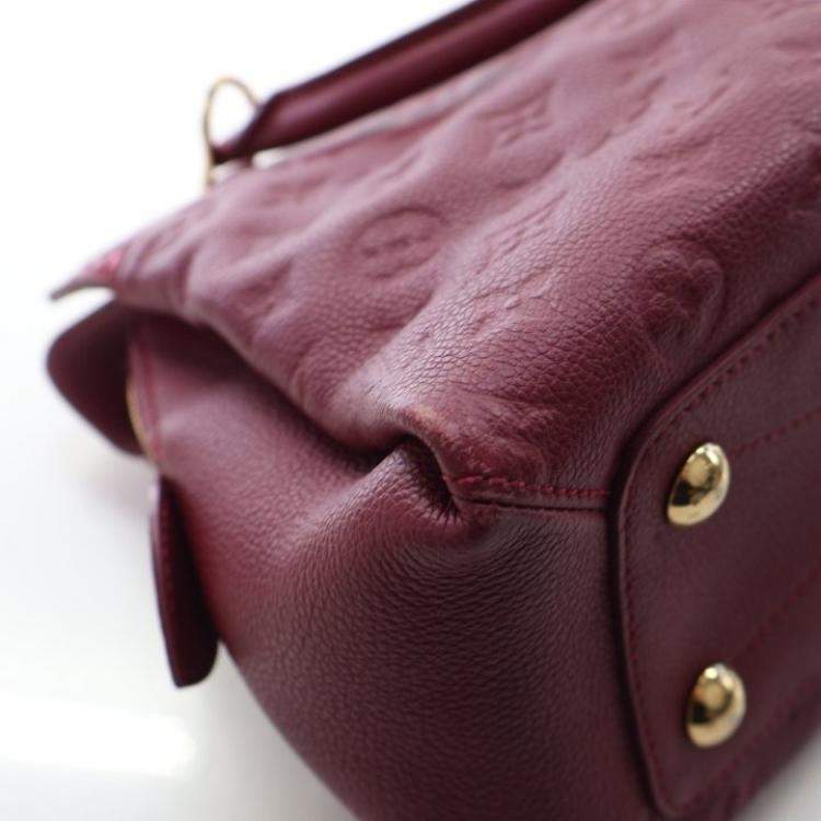 Pre Owned Louis Vuitton Burgundy Empriente Vosges PM