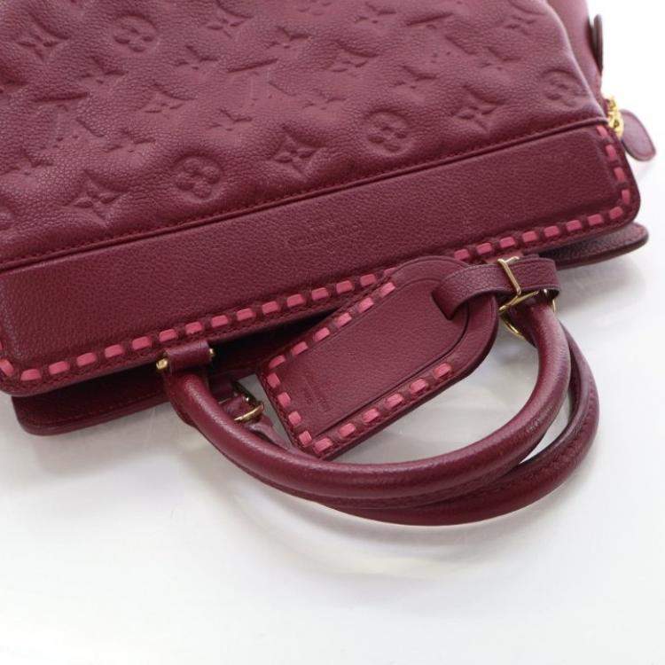 Pre Owned Louis Vuitton Burgundy Empriente Vosges PM