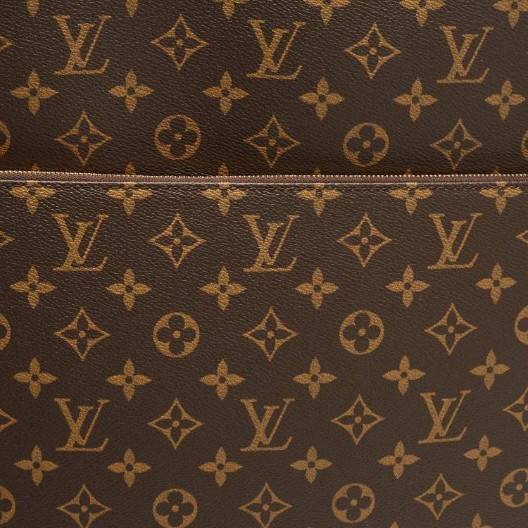 Pre Owned Louis Vuitton Pegase Legere 55 Monogram Canvas Rolling Luggage