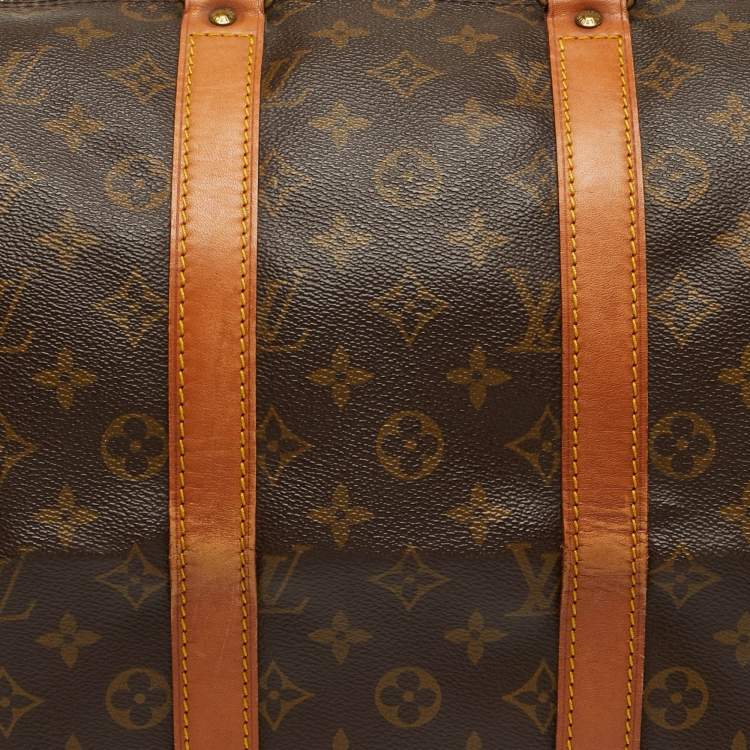 Pre Owned Louis Vuitton Keepall 45 Monogram Canvas Duffel Bag