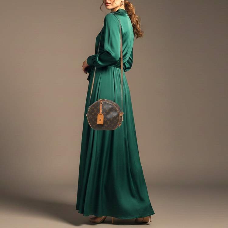 Pre Owned Louis Vuitton Boite Chapeau Souple MM Monogram Canvas Bag