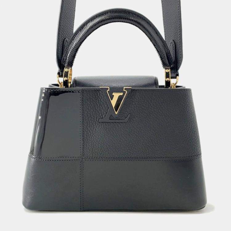 مملوكة مسبقًا Louis Vuitton Capucines BB Handbag In Enamel And Leather Shoulder Bag