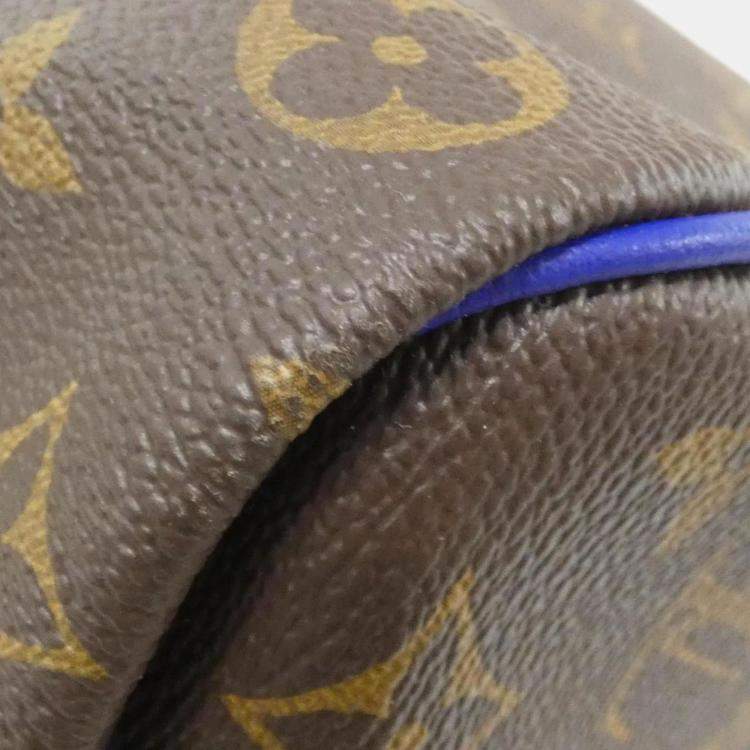 Pre Owned Louis Vuitton Monogram Macassar Lv Colormania Keepall Bandouliere 50Cm Boston Bag