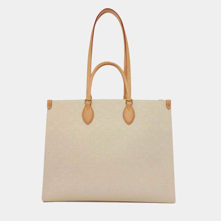 Pre Owned Louis Vuitton On The Go Gm Okinawa Limited Edition Canvas Tote Bag