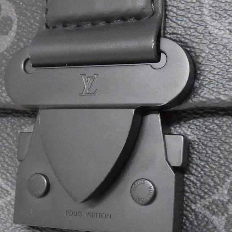 Pre Owned Louis Vuitton Monogram Eclipse S-Cape Messenger Shoulder Bag