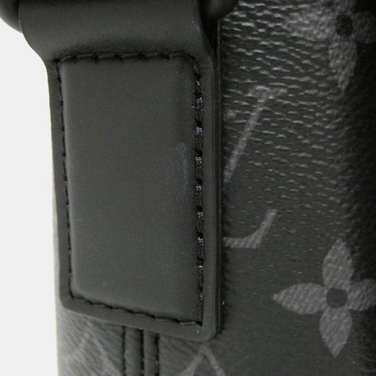 Pre Owned Louis Vuitton Monogram Eclipse S-Cape Messenger Shoulder Bag