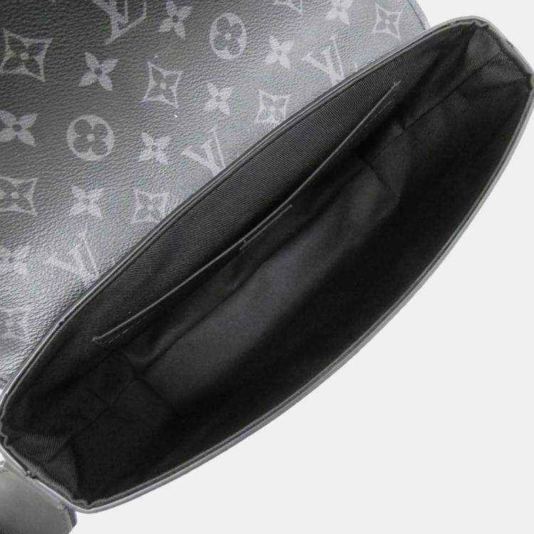 Pre Owned Louis Vuitton Monogram Eclipse S-Cape Messenger Shoulder Bag