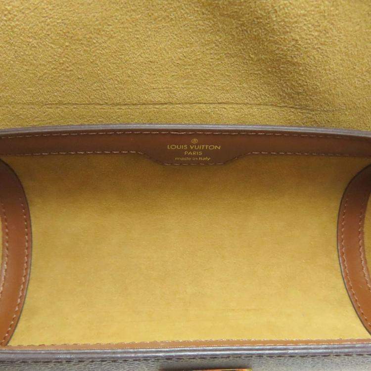 Pre Owned Louis Vuitton Papillon Trunk Brown Monogram Coated Canvas Shoulder Bag