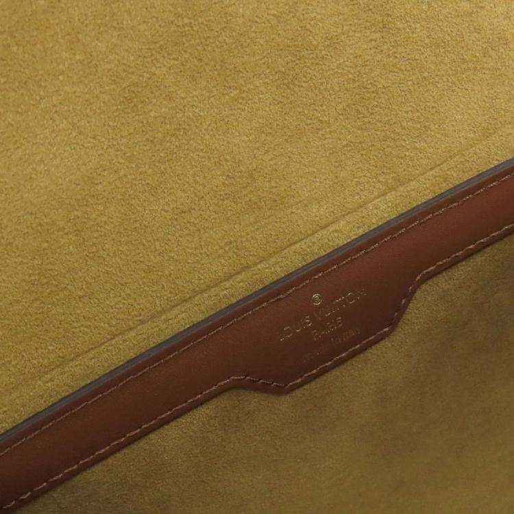 Pre Owned Louis Vuitton Papillon Trunk Brown Monogram Coated Canvas Shoulder Bag