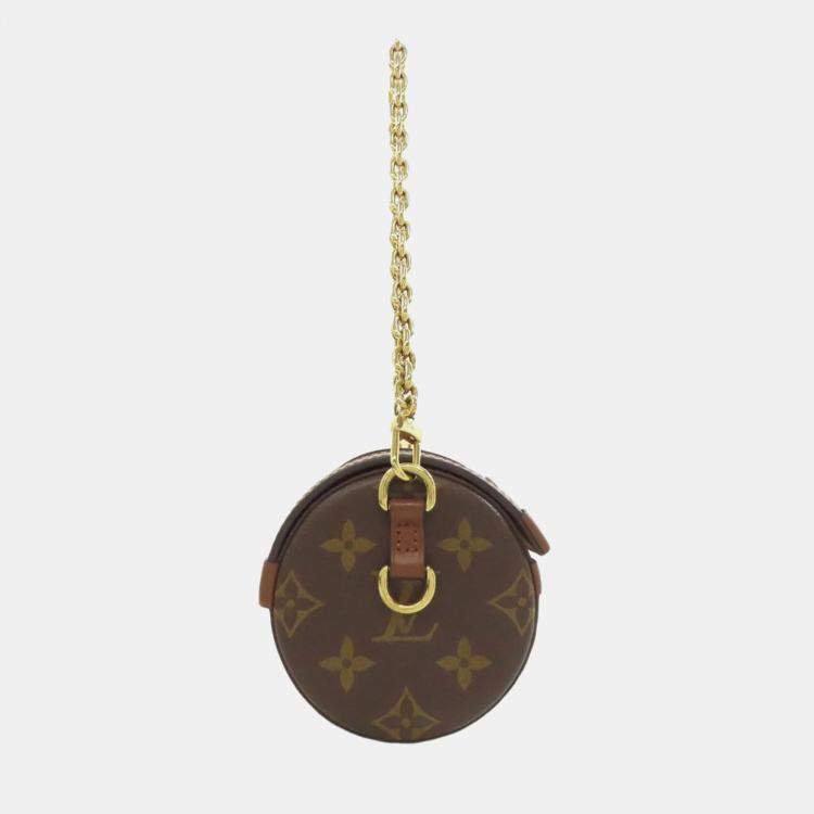 Pre Owned Louis Vuitton Papillon Trunk Brown Monogram Coated Canvas Shoulder Bag