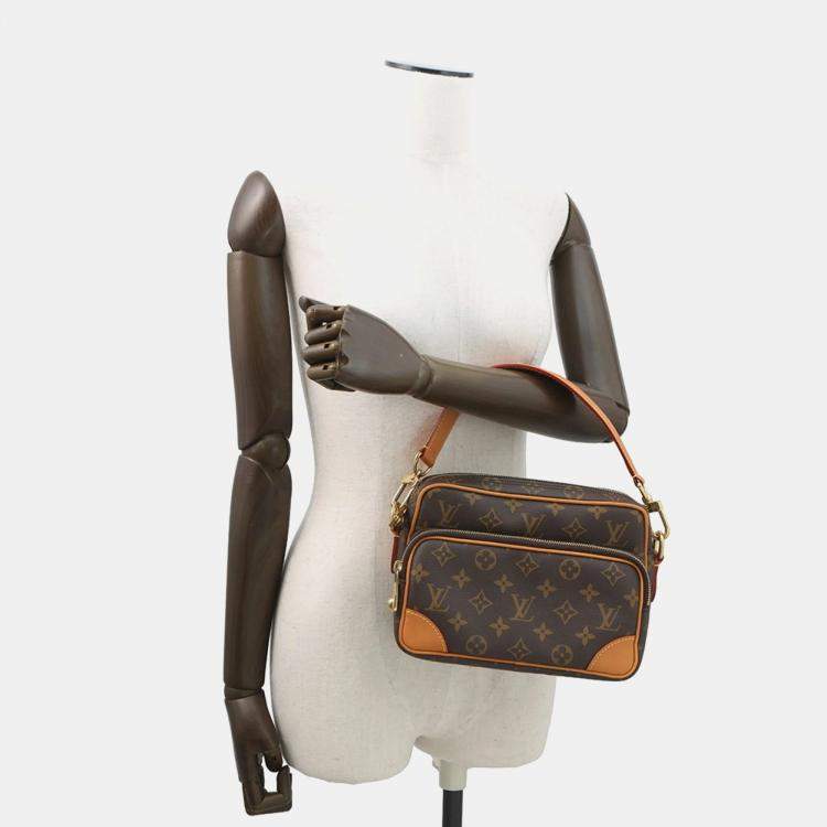 Pre Owned Louis Vuitton Monogram Nile Shoulder Bag