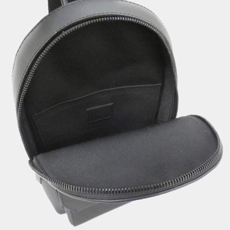 Pre Owned Louis Vuitton Aerogram Pilot Calfskin Leather Sling Bag