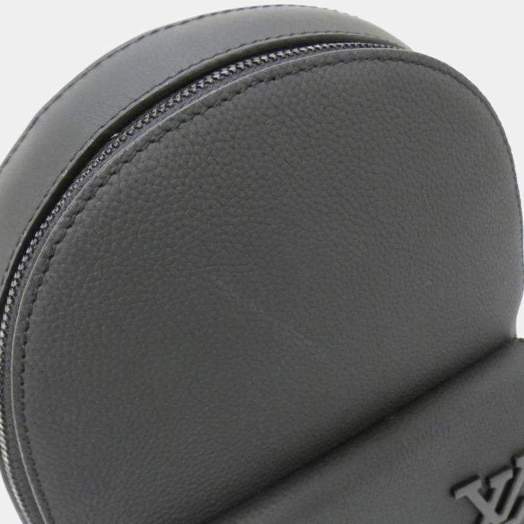 Pre Owned Louis Vuitton Aerogram Pilot Calfskin Leather Sling Bag