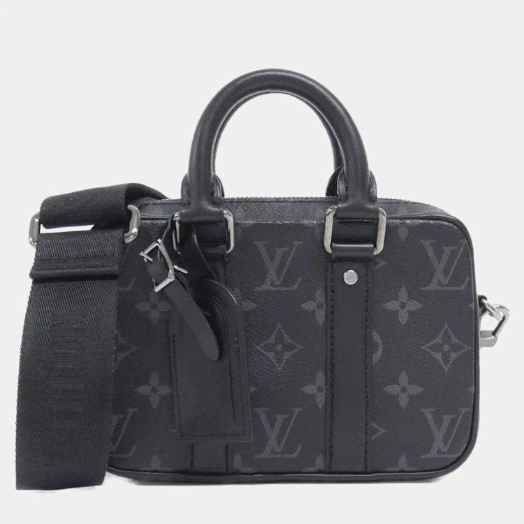 Pre Owned Louis Vuitton Monogram Eclipse Nano Pdv Handbag