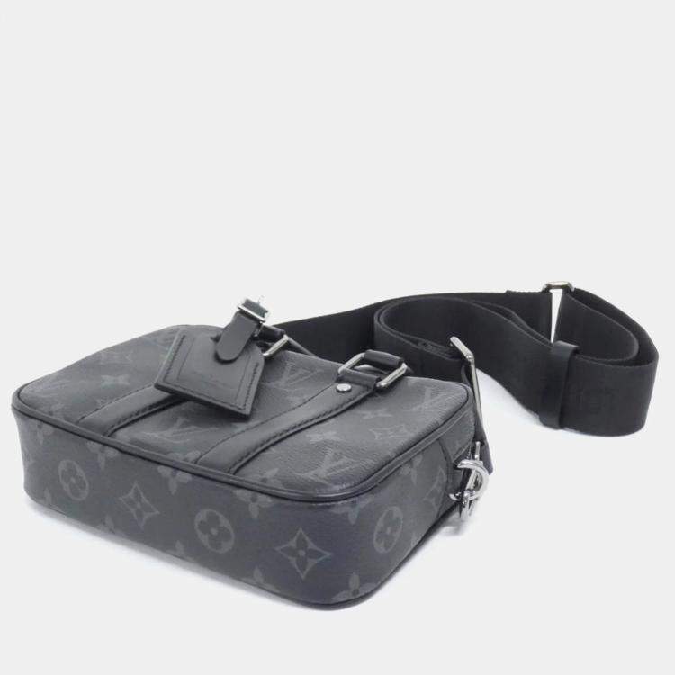 Pre Owned Louis Vuitton Monogram Eclipse Nano Pdv Handbag