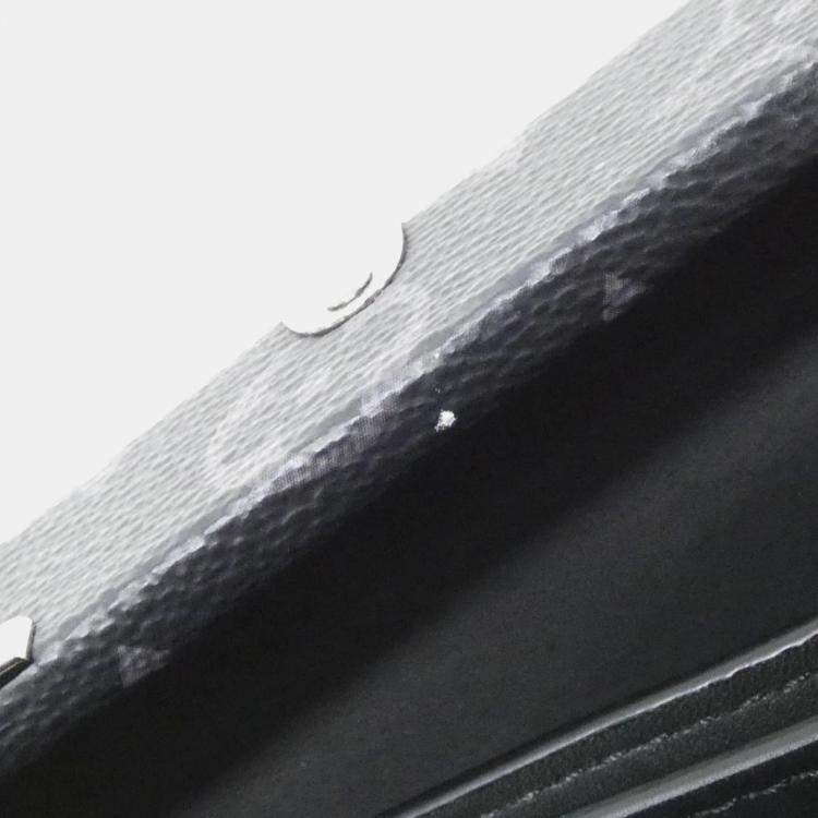 Pre Owned Louis Vuitton Monogram Eclipse Wallet Trunk Handbag