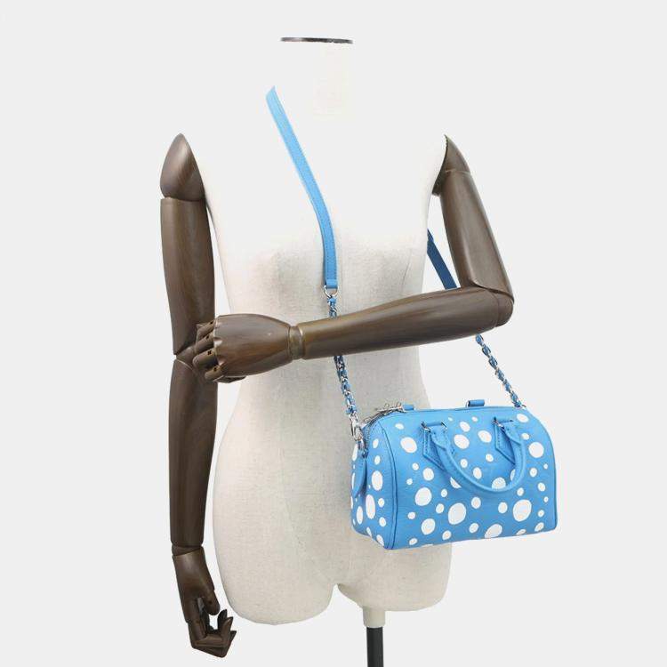 Pre Owned Louis Vuitton Monogram Empreinte Handbag Speedy Bandouliere 20