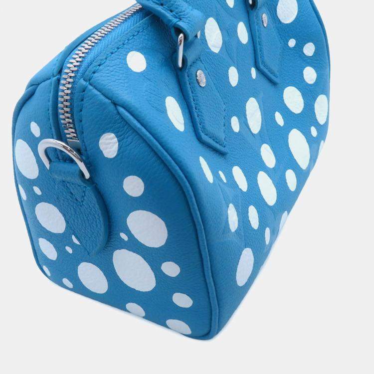 Pre Owned Louis Vuitton Monogram Empreinte Handbag Speedy Bandouliere 20