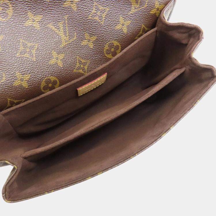 Pre Owned Louis Vuitton Pochette Metis MM Monogram Canvas Shoulder Bag