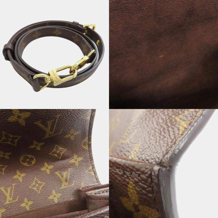 Pre Owned Louis Vuitton Pochette Metis MM Monogram Canvas Shoulder Bag