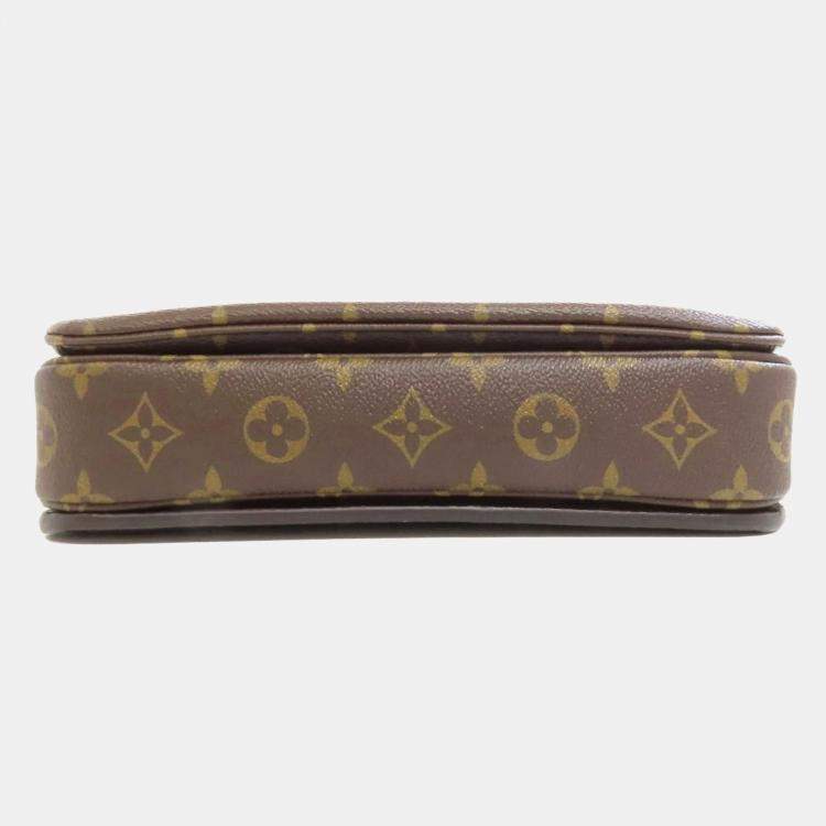 Pre Owned Louis Vuitton Pochette Metis MM Monogram Canvas Shoulder Bag