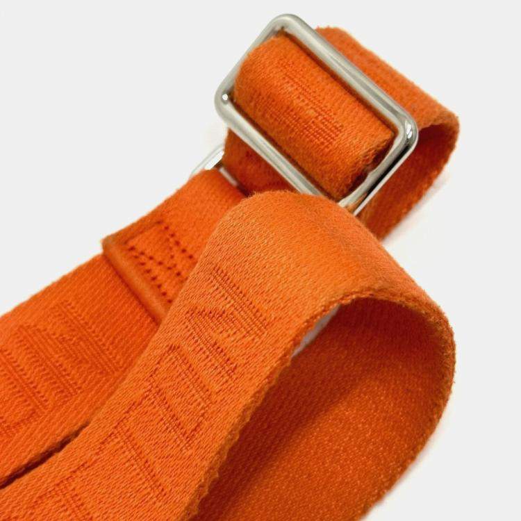 Pre Owned Louis Vuitton Aerogram Keepall Xs 2-Way Shoulder Bag Leather Orange