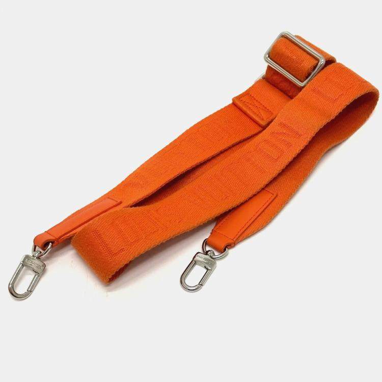 Pre Owned Louis Vuitton Aerogram Keepall Xs 2-Way Shoulder Bag Leather Orange