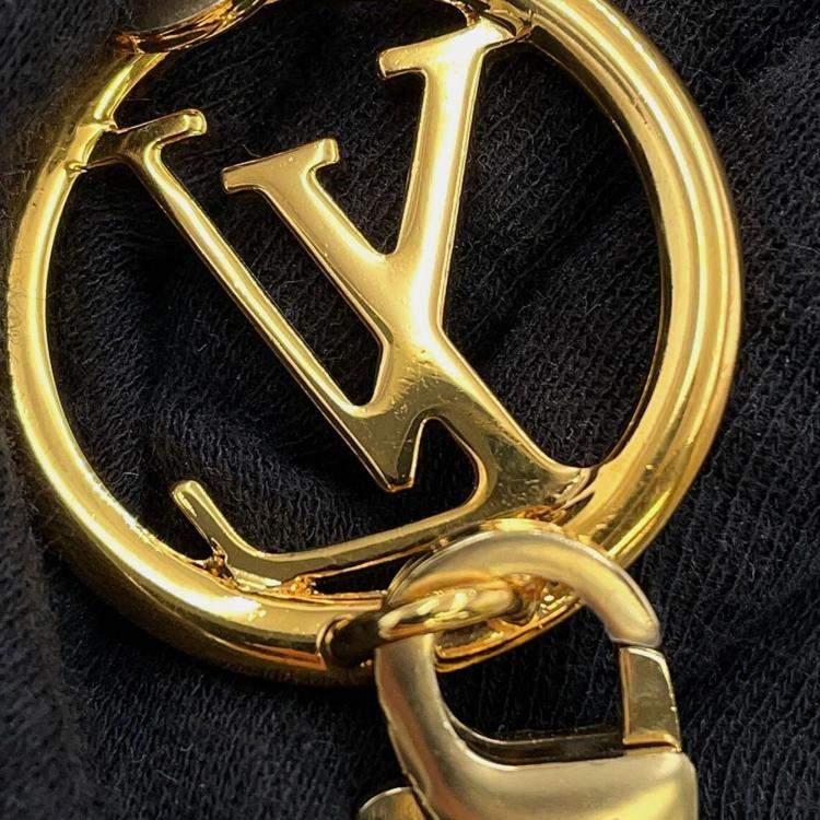 مملوكة مسبقًا Louis Vuitton Chain Shoulder Bag Monogram Lambskin Pochette Coussin Black