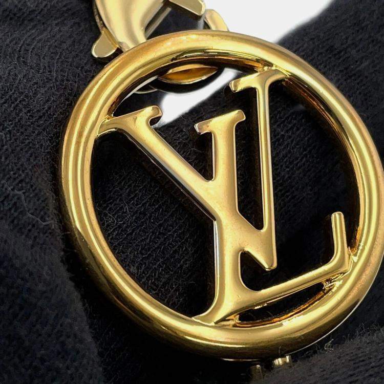 مملوكة مسبقًا Louis Vuitton Chain Shoulder Bag Monogram Lambskin Pochette Coussin Black