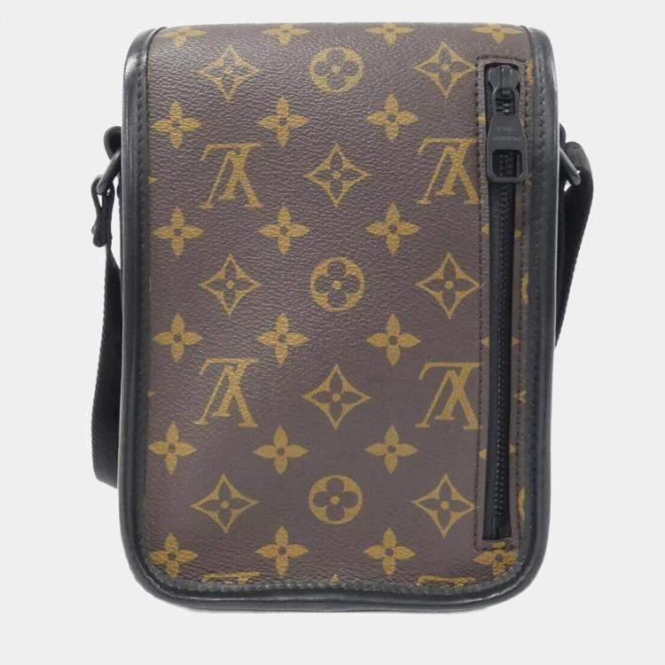 مملوكة مسبقًا Louis Vuitton Monogram Macassar Archie Messenger Pm Shoulder Bag