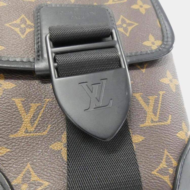 مملوكة مسبقًا Louis Vuitton Monogram Macassar Archie Messenger Pm Shoulder Bag